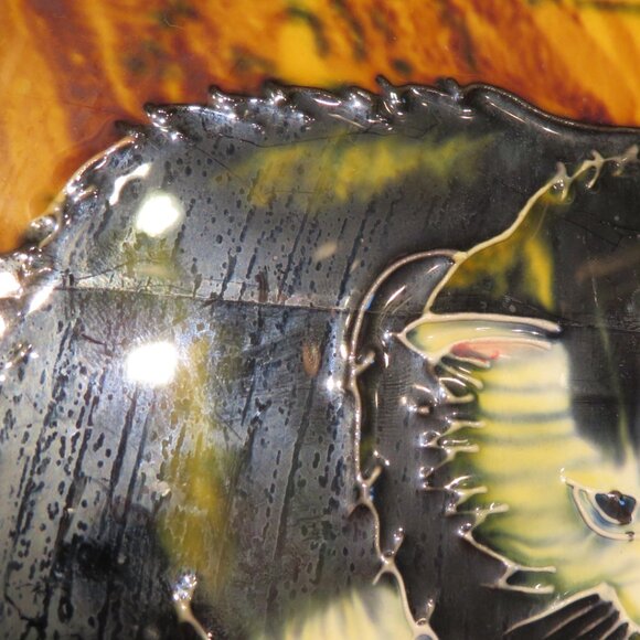 Ceramic Tile Art Artistic Cat 3D (F68) - Picture 4 of 6